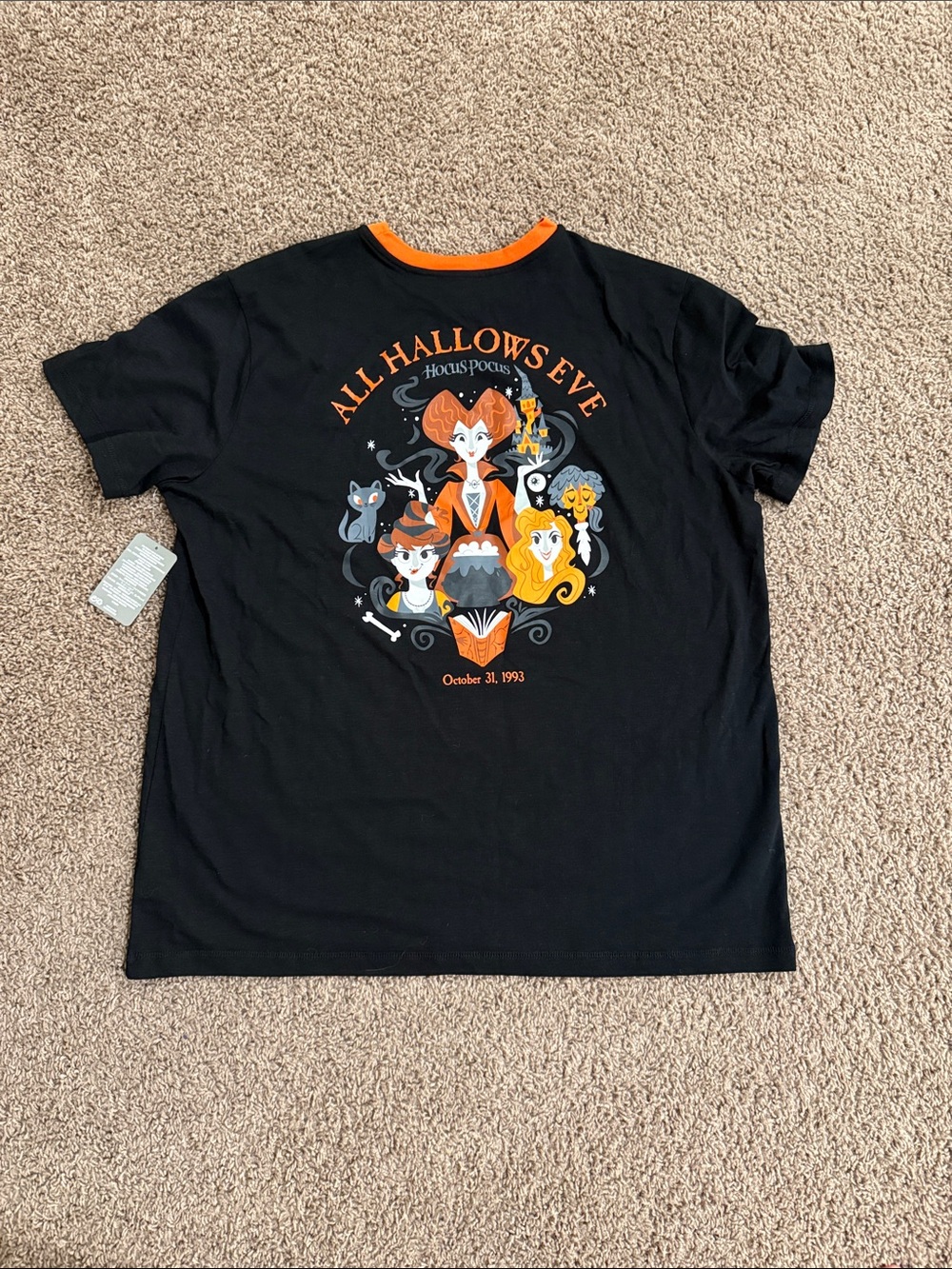 Disney Ringer T-Shirt - Hocus Pocus - All Hallows Eve